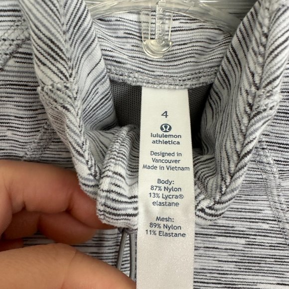Lululemon Define Jacket Luon Light Heather Gray Full Zip Athletic Women's 4 - Picture 10 of 10